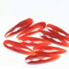 Natural Red Onyx Faceted Pear Drops Briolette Beads 2 Matching Beads and sizes 30x8mm Approx. More Quantity Available  Onyx is a banded variety of chalcedony. It comes in many colors from white to almost all other colors. It is also used for healing purposes. 